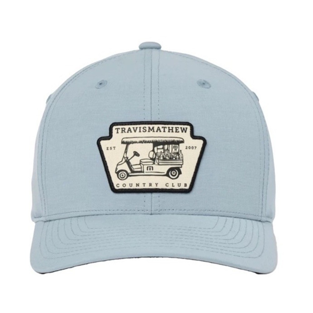 TravisMathew Tiki Mapes Patch Hat Style 1MAB139. One Size Snap Back
